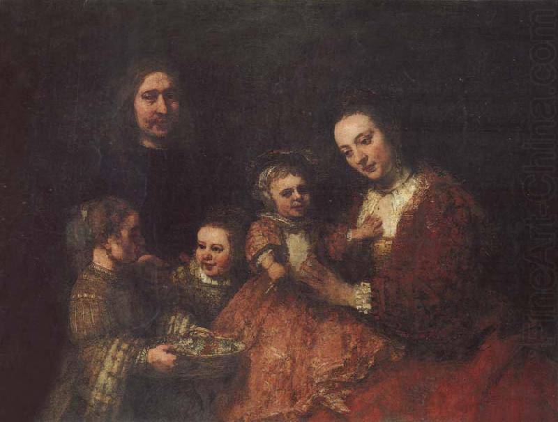REMBRANDT Harmenszoon van Rijn Family Group china oil painting image